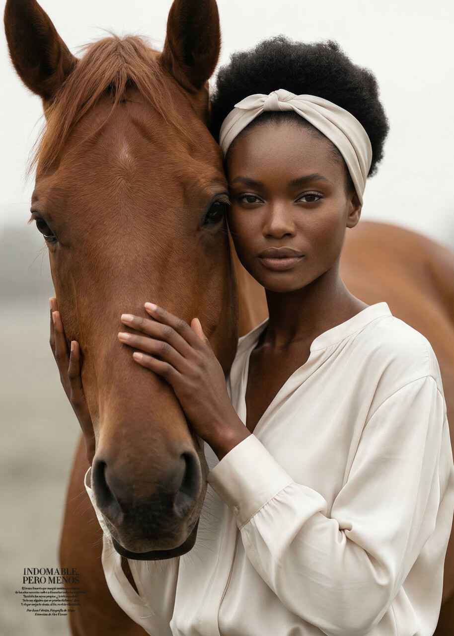 An ultra-realistic fashion portrait of an African American model, shot using a r.jpg